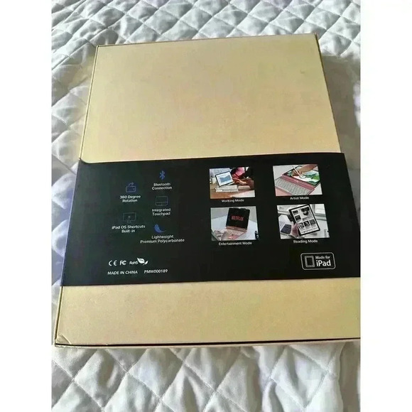 BLUEBOLT Rotate PRO Wireless Keyboard iPad Case- Compatible With iPad Pro 12.9' - Picture 3 of 3